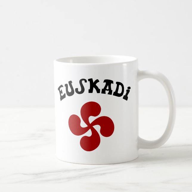 Mug Croix Basque Euskadi Rouge (Droite)