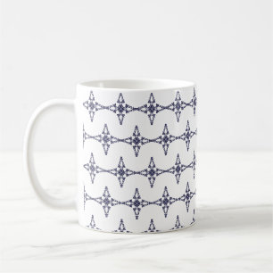 Mug Croix Chrétienne en Bleu Céleste Art