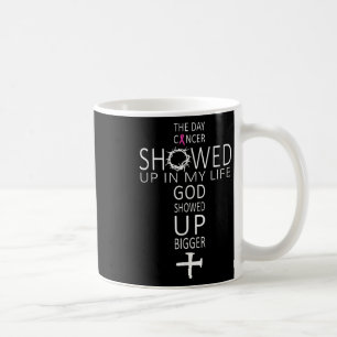 Mug Croix chrétienne Jésus Pink Cancer du sein Sensibi