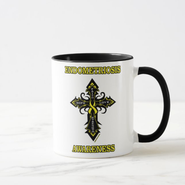 Mug Croix/Conscientisation...Endométriose (Droite)