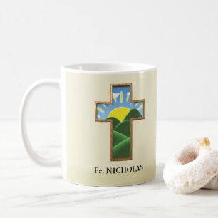 Mug Croix d'anniversaire personnalisée