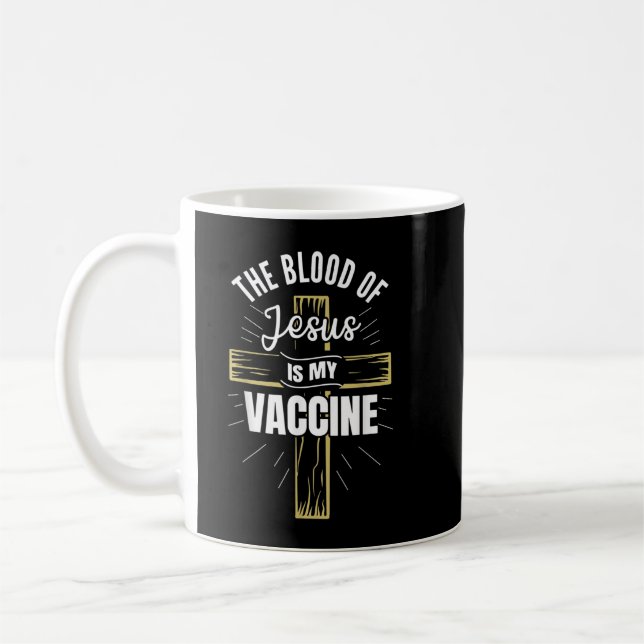 Mug Croix de Jésus-Christ, Arc en Ciel Nuage T-Sh (Gauche)