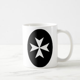 Mug Croix de Malte blanche