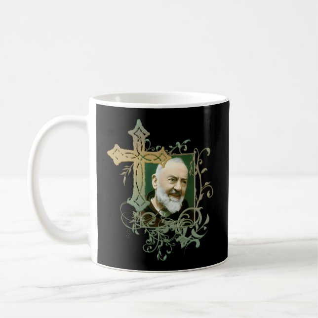 Mug Croix de prière des saints catholiques de Saint-Pa (Gauche)