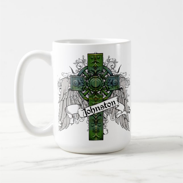 Mug Croix de tartan de Johnston (Gauche)