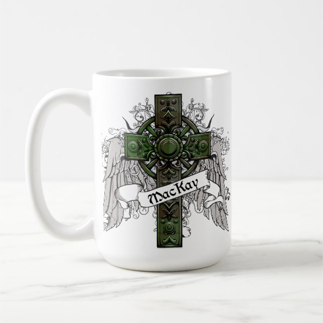 Mug Croix de Tartan MacKay (Gauche)