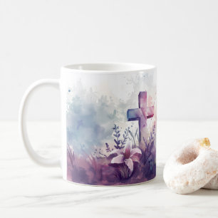 Mug Croix. Goûtez et voyez que le Seigneur est bon.