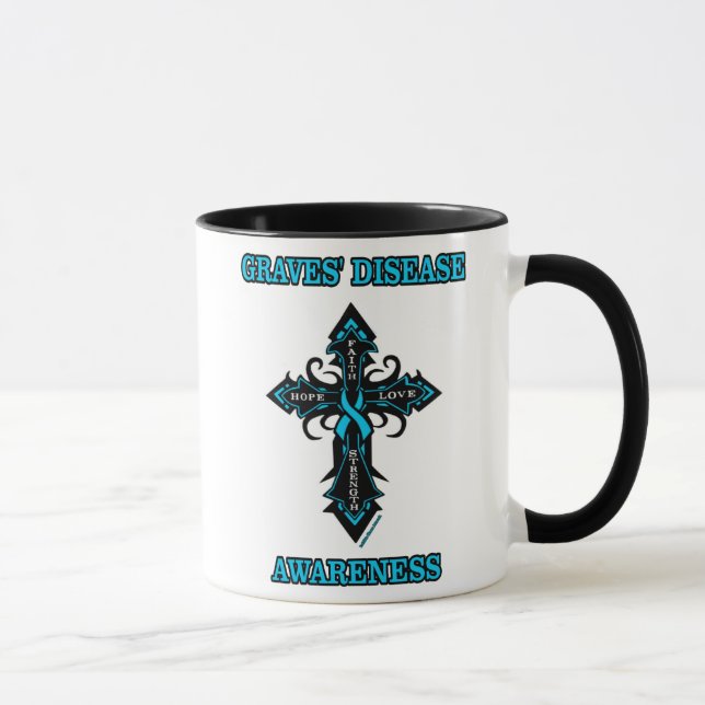 Mug Croix/Guerrier...Graves' (Droite)