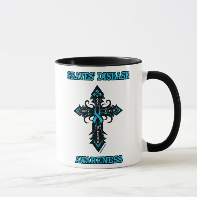 Mug Croix/Guerrier...Graves' (Droite)