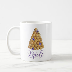 Mug Croquembouche Choux Pâtisserie Mariage Mariée de g