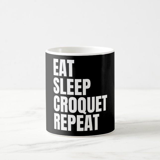 Mug croquet drôle (Centre)