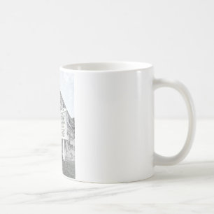 Mug Croquis de Chambre de Parker - rivage du Jersey