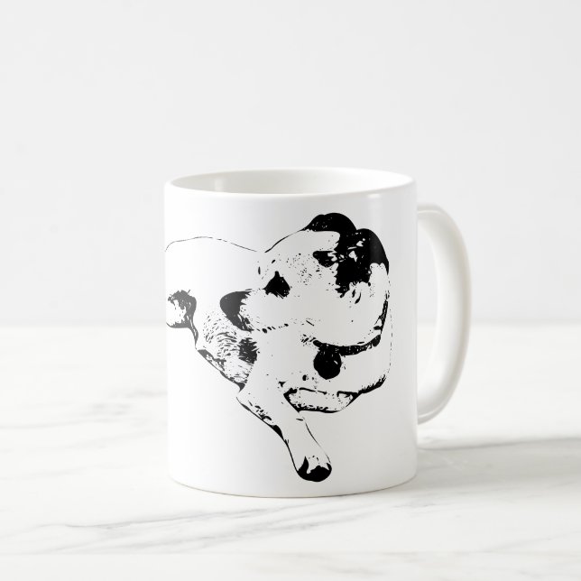 Mug Croquis de fidélité silencieux (Devant droit)