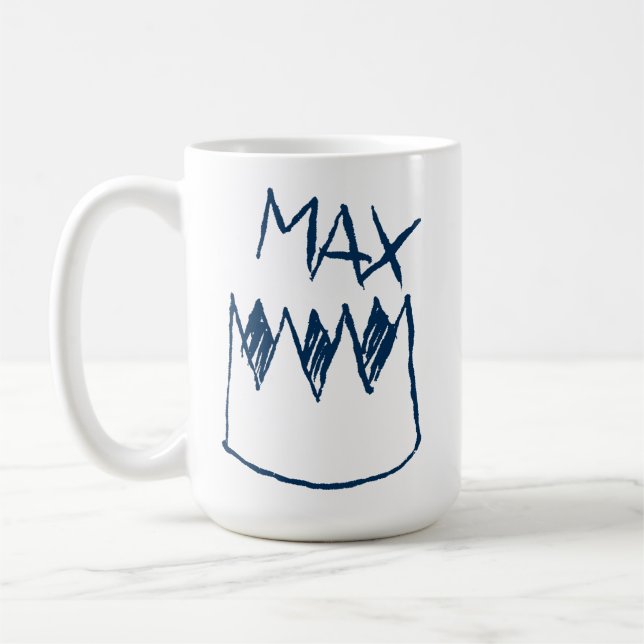 Mug Croquis max. et couronne (Gauche)