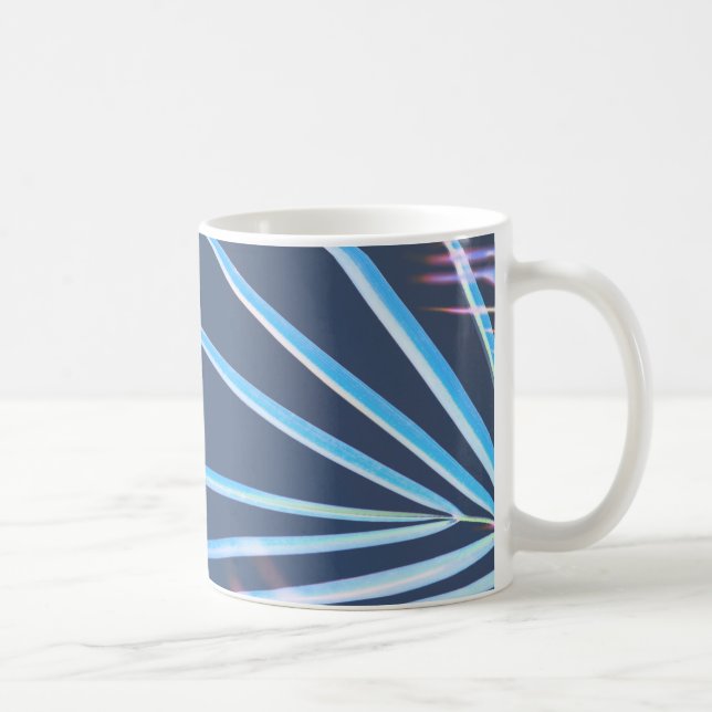 Mug Croquis minimalisme Feuille Palm Tree (Droite)