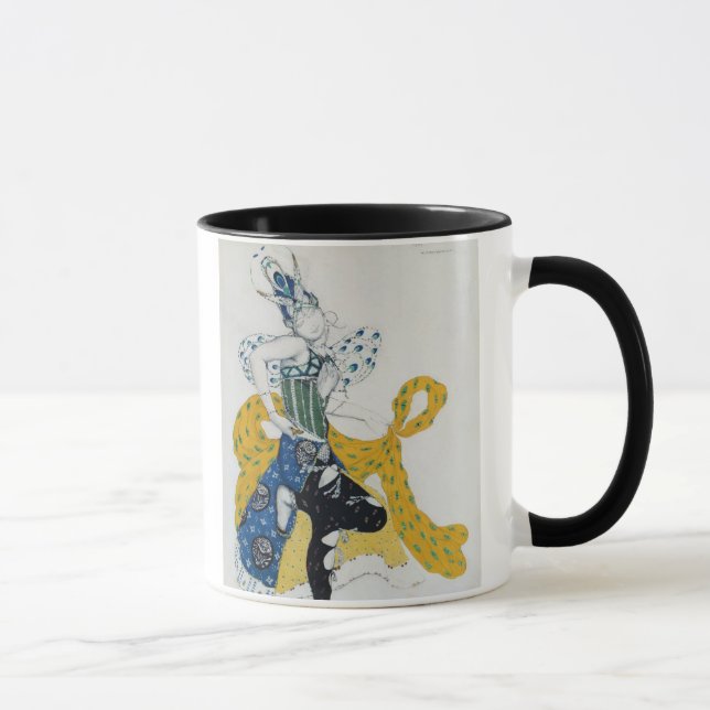 Mug Croquis pour le ballet "Peri de La", par Paul (Droite)