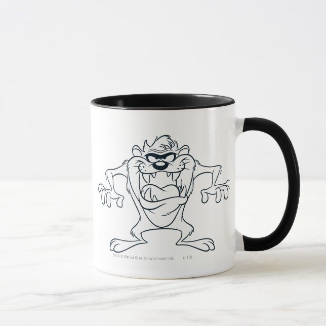 Mug Croquis TAZ™ Toothy Grin (Droite)