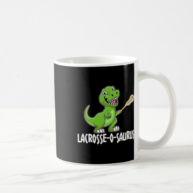 Mug Crosse T-rex Dino Bâton de Crosse  (Droite)