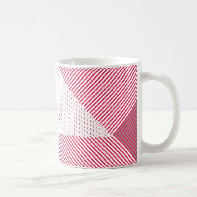 Mug Crosshatch Op Art (Droite)