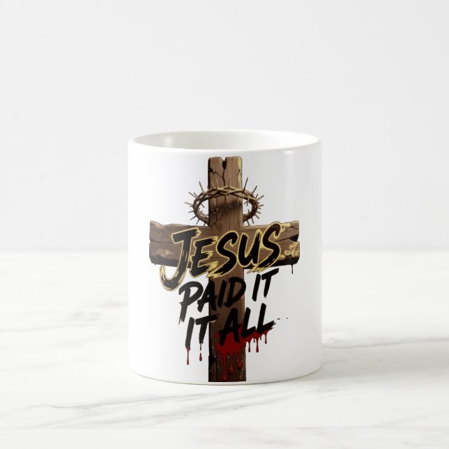 Mug Crown of Thorns Jesus Shirt – Christian T-Shirt (Centre)