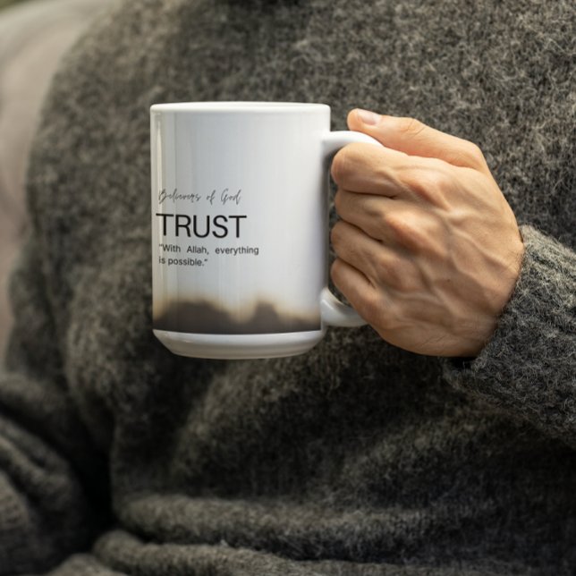 Mug Croyants de Dieu -Foi (Créateur téléchargé)
