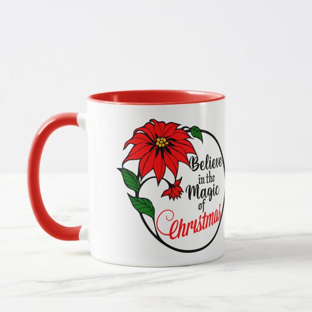 Mug « Croyez à la magie de Noël » (Gauche)