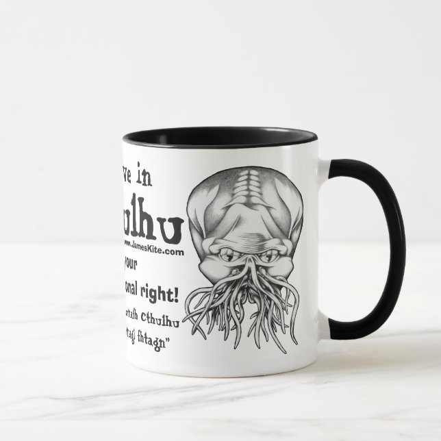 Mug Croyez au Cthulhu (Droite)