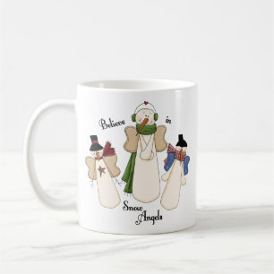 Mug Croyez aux anges de neige