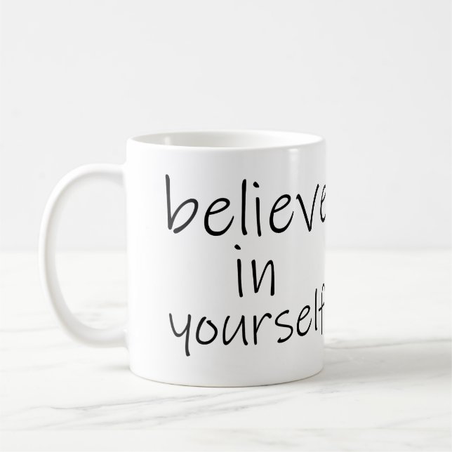Mug Croyez en vous-même (Gauche)