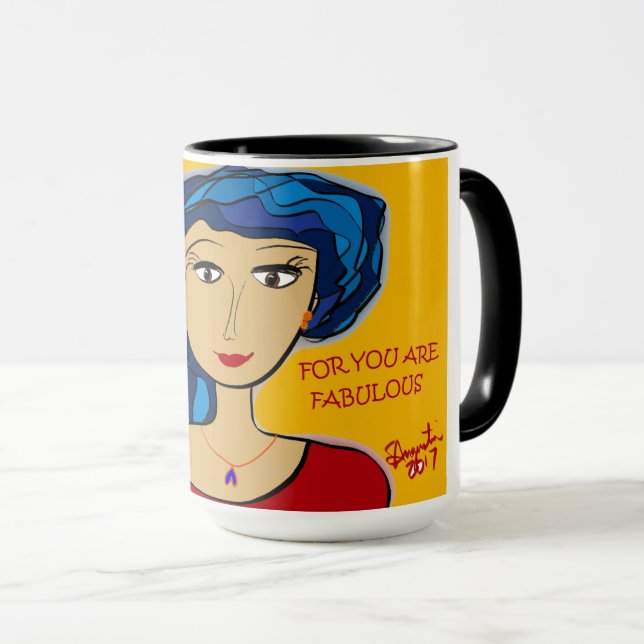 MUG CROYEZ EN VOUS-MÊME POUR VOUS SONT FABULEUX (Devant droit)