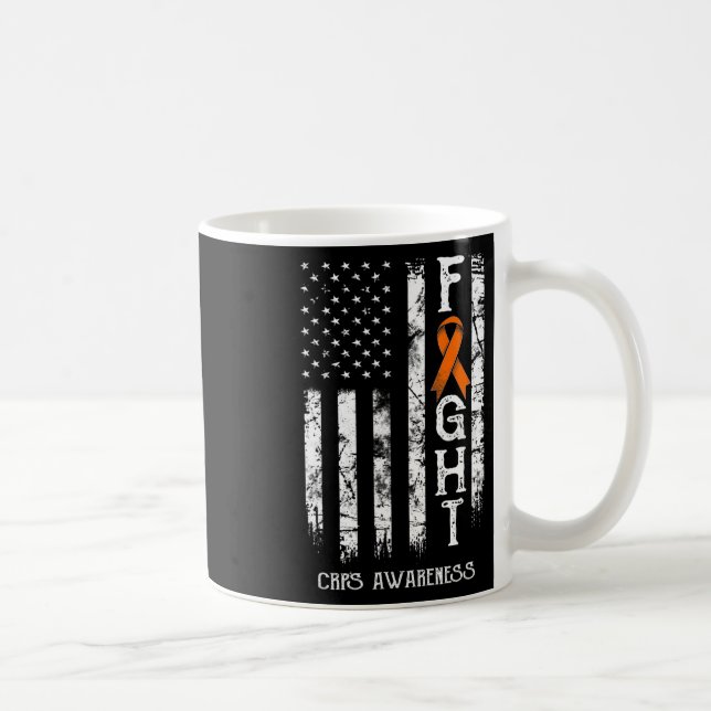 Mug Crps Nous Guerrier Drapeau Rsd Crps Sensibilisatio (Droite)
