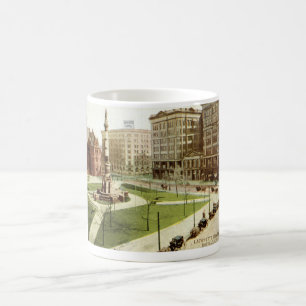 Mug Cru 1915 carré de Buffalo NY de Lafayette