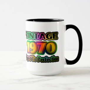 Mug Cru 1970 - Âgé à la perfection