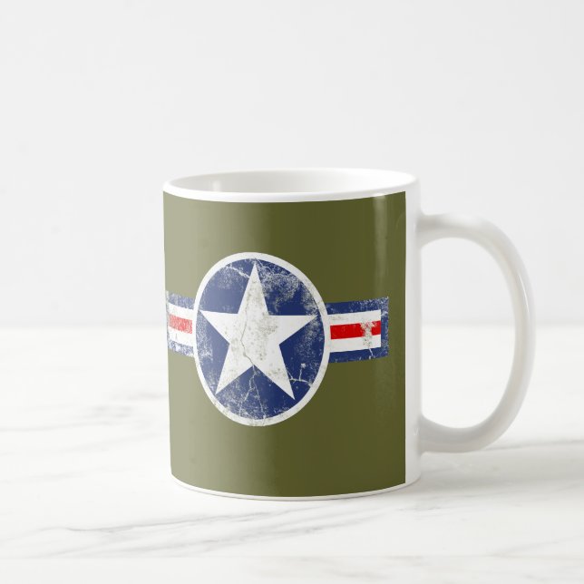 Mug Cru de corps d'air d'armée (Droite)