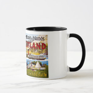 Mug Cru de Glasgow de vapeurs de Royal Mail