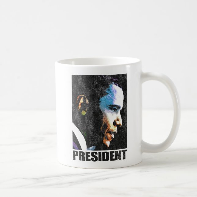 Mug Cru du Président Barack Obama (Droite)