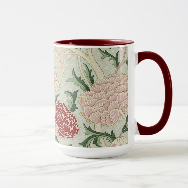 Mug Cru floral de Pre-Raphaelite de William Morris (Droite)