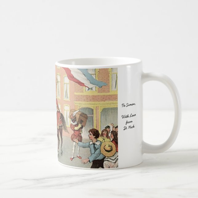 Mug Cru néerlandais Saint-Nicolas de St Nick de (Droite)