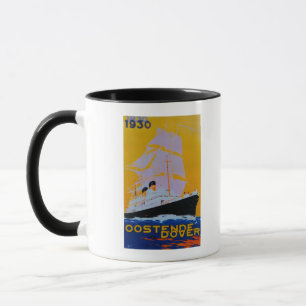 Mug Cru PosterEurope d'Oostende Douvres