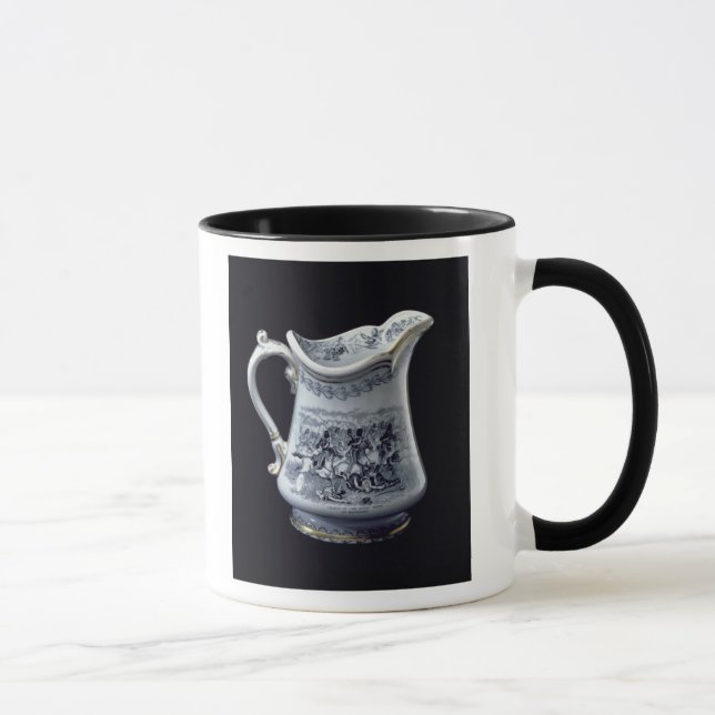 Mug Cruche avec une description de la charge des (Droite)