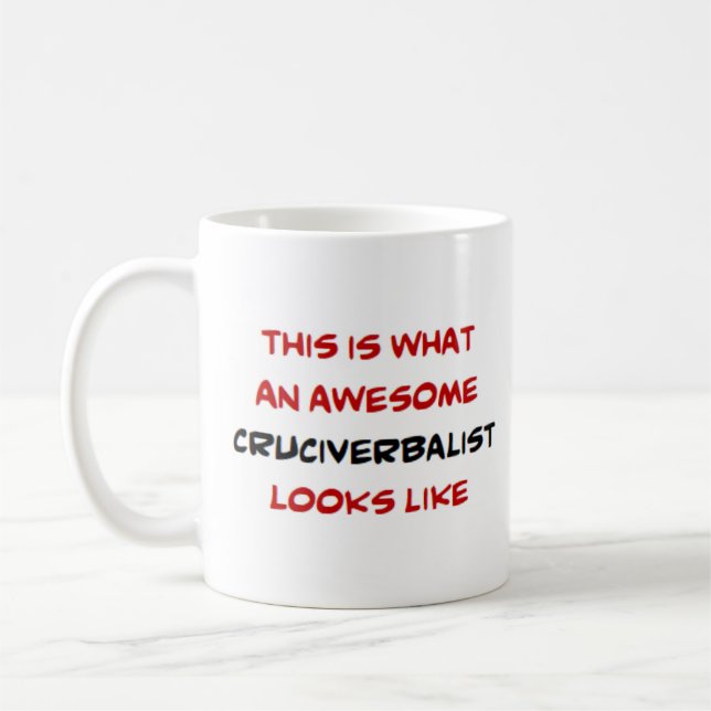 Mug cruciverbaliste, génial (Gauche)