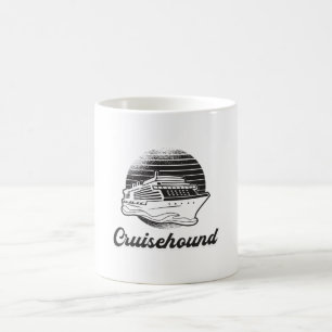 Mug Cruisehound Cruise Ship Bateau Bateau Bateau Yacht