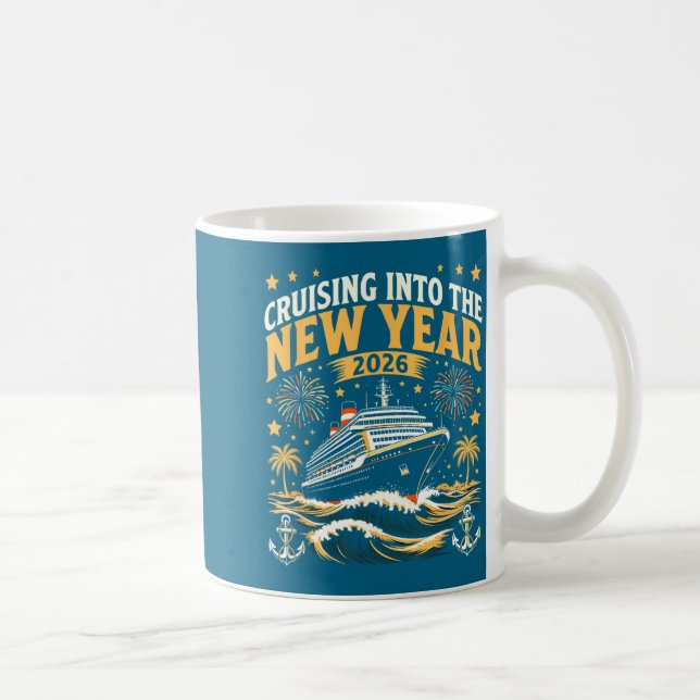 Mug Cruising Into 2026 New Years Eve Party Favors Fami (Droite)
