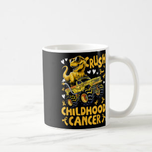 Mug Crush Enfhood Cancer Awareness Monster Truck Din