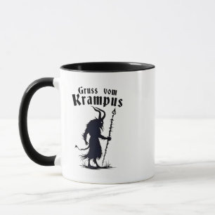 Mug Cruss Vom Krampus Noël Noël Noël Noël Diable Éffra