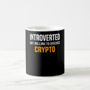 Mug Crypto Dire Trader Miner Cryptomonnaie Crypto