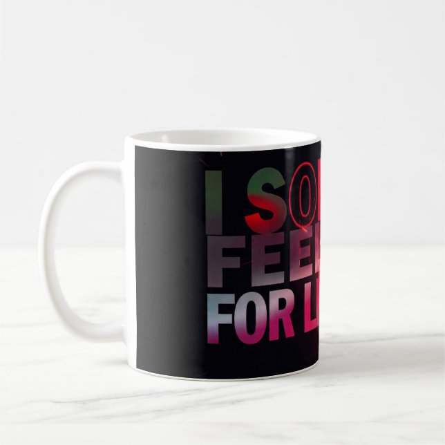 Mug Crypto Drôle J'ai Vendu Mes Sentiments pour de (Gauche)