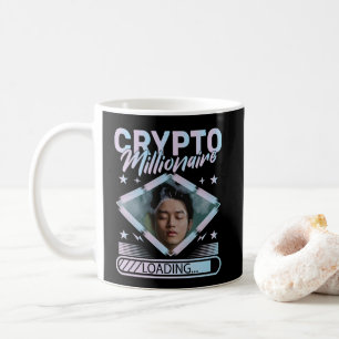 MUG CRYPTO MILLIONAIRE CHARGEMENT D'UNE PHOTO PERSONNA
