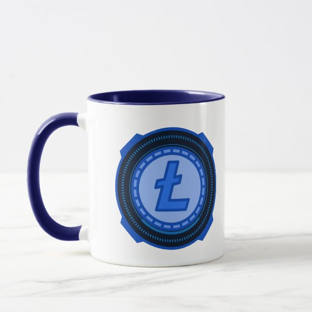 MUG CRYPTO-MONNAIE LITECOIN (Gauche)