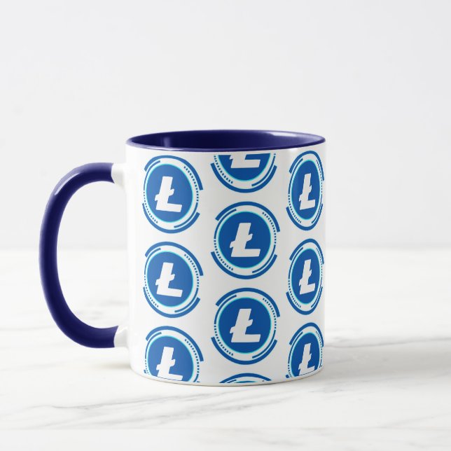 MUG CRYPTO-MONNAIE LITECOIN (Gauche)